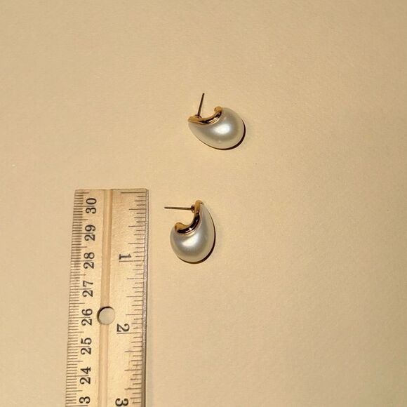 Pearl earrings N917 - Picture 5 of 5